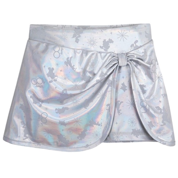 Disney 100 metallic stretch pull on skort - Picture 1 of 6